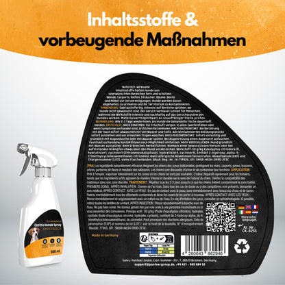 Schädlingsmeister Contra Hunde Spray - 500 ml